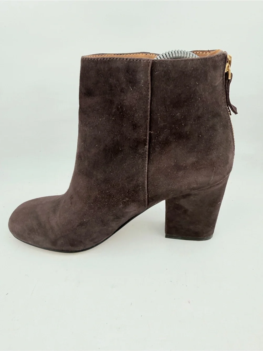 NEW! Nine West Women’s Genevieve -SZ 7.5- Brown Suede Ankle Boots